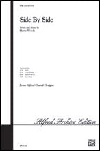 Side by Side Two-Part choral sheet music cover Thumbnail